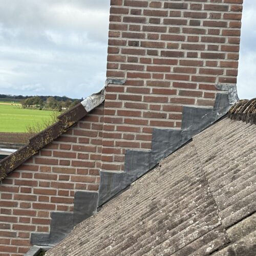 lood vervangen schoorsteen